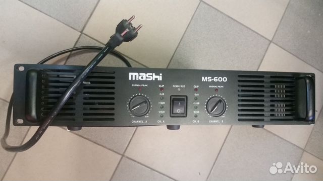 Продам усилитель Мashi MS-600