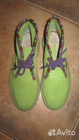 Ботинки летние р.37, Испания, натур.замша Ботинки летние р.37, Испания, натур.замша