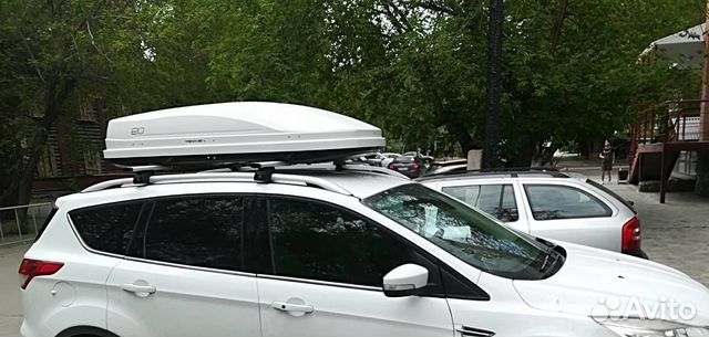 Бокс на крышу Ford Kuga + установка Бокс на крышу Ford Kuga + установка