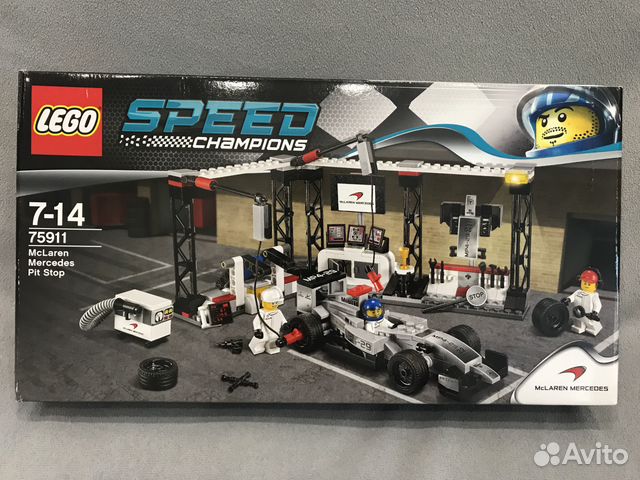 Lego 75911 Пункт техобслуживания McLaren Mercedes