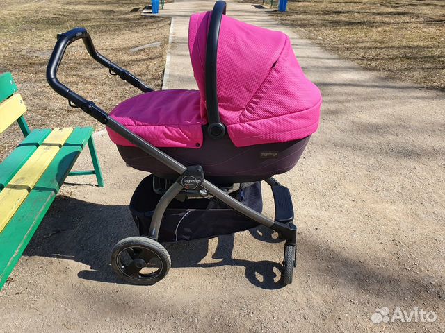 Peg perego коляска для девочки