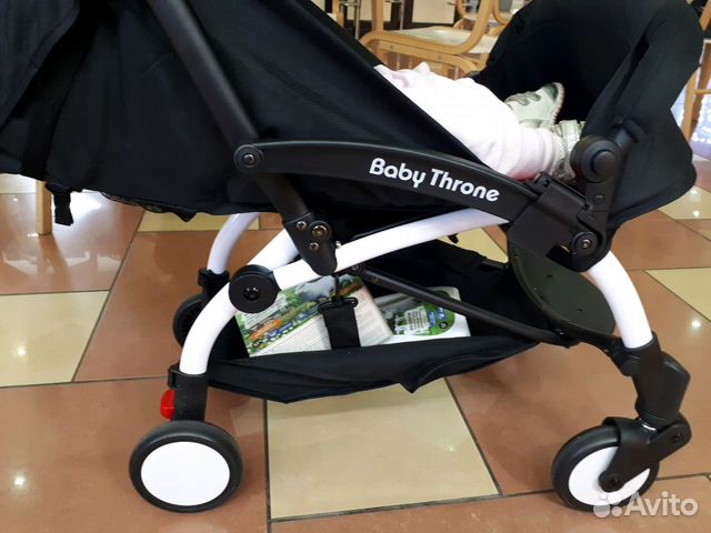 Коляска Baby Throne летняя Минни Маус