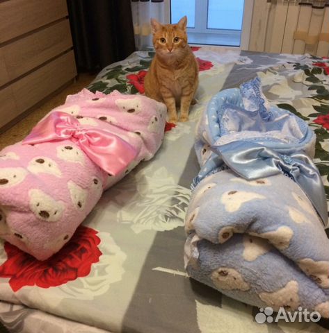 Зимний конверт на выписку