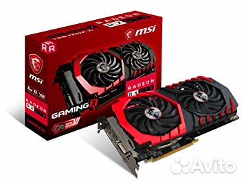 Видеокарта MSI RX 570 4GB gaming X