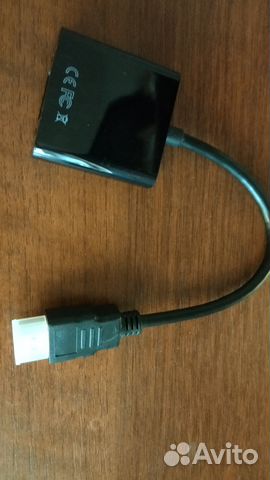 Переходник hdmi - vga новый