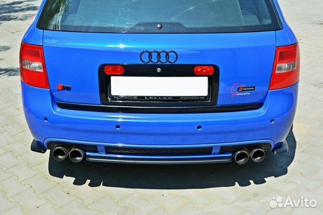 Накладки на бампер Audi RS6 C5 Avant (02-04) MD Накладки на бампер Audi RS6 C5 Avant (02-04) MD