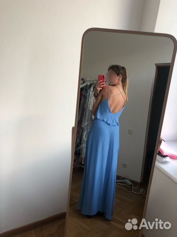 Платье лазурное Zara Платье лазурное Zara