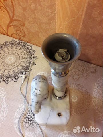 Лампа настольная. Винтаж, антиквариат, 20 век