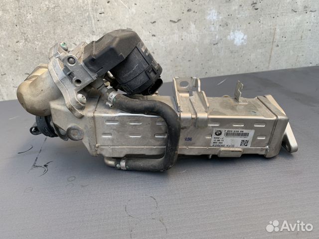 Охладитель ог EGR бмв Х5 Е70 Х6 Е71 Ф15 Ф16 N57