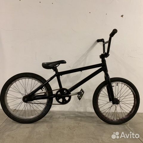 Продам BMX б/у black. Все узлы перебраны, новая см