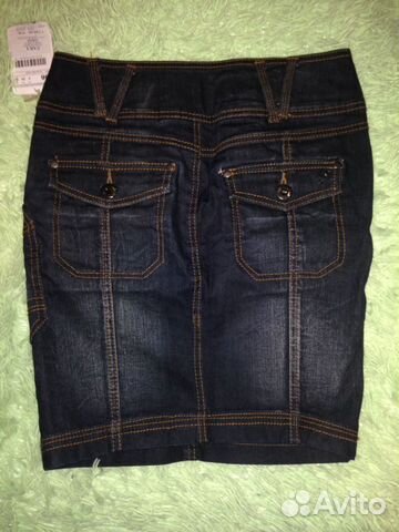 Юбка джинсовая
