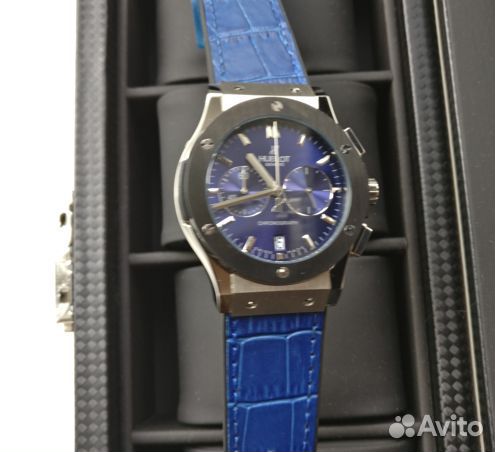 Часы мужские Hublot Classic синие