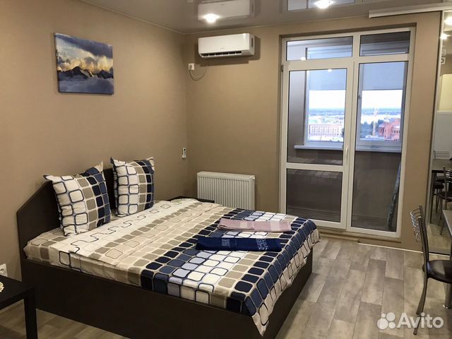 

Квартира-студия, 32 м², 2 кровати
