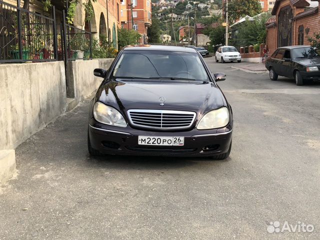 Mercedes-Benz S-класс 5.0 AT, 2001, 258 000 км