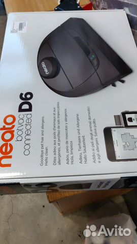 Новый пылесос робот Neato Botvac D6 Connected