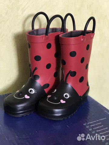 Резиновые сапоги mothercare детские