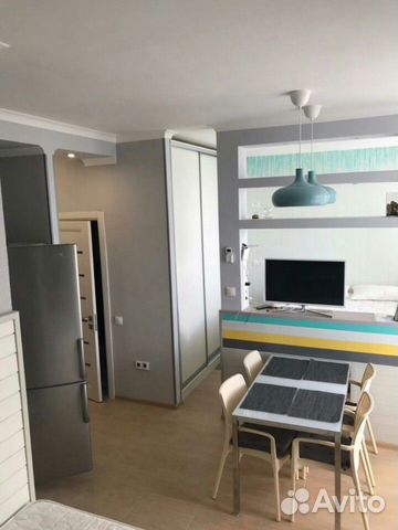 

Квартира-студия, 37 м², 3 кровати
