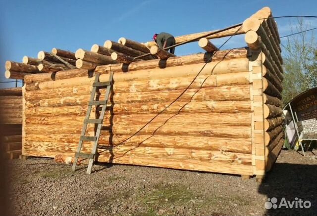 Сруб 6Х7м.,с перегородкой Сруб 6Х7м.,с перегородкой