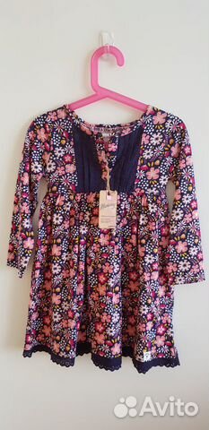 Платье Mantaray на девочку 3-4г (новое) Платье Mantaray на девочку 3-4г (новое)