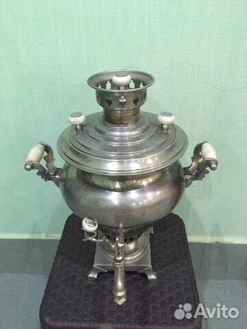 Самовар угольный на дровах репка 2л Тейли