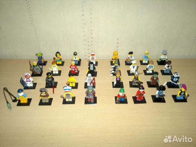 Лего Lego Minifigures, коллекция из 31 серии