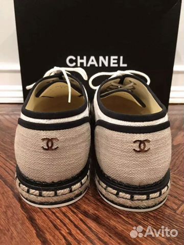 Эспадрильи лоферы Chanel оригинал Эспадрильи лоферы Chanel оригинал