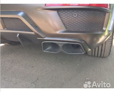 Насадки на глушитель в новом стиле Brabus Mercedes Насадки на глушитель в новом стиле Brabus Mercedes