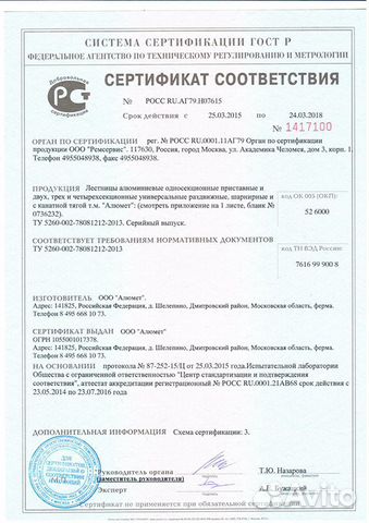 Профессиональная лестница alumet P2 9218