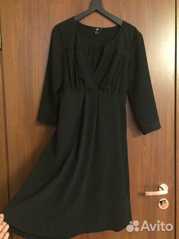 Платье чёрное красивое HM Платье чёрное красивое HM
