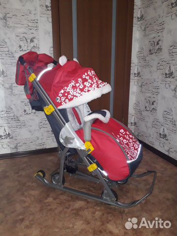 Продам санки коляску