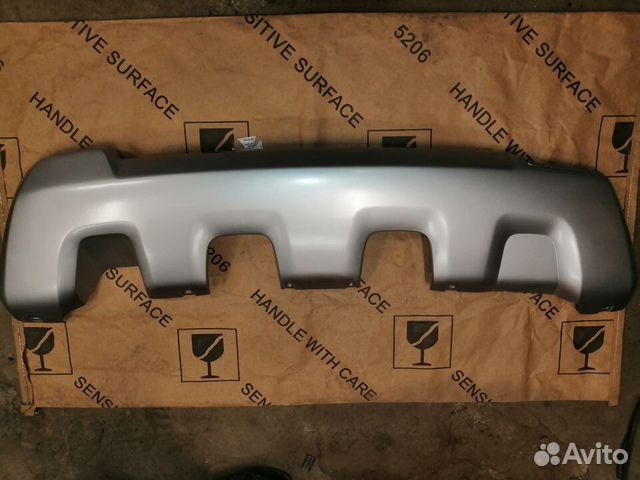 Renault Duster накладка/спойлер бампера 850706023r