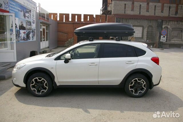 Автобокс на крышу Ветлан 460 л на Kia Mohave