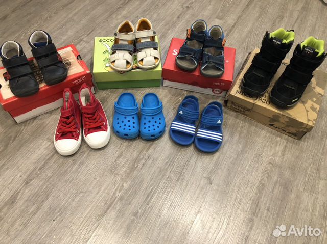 Viking, Ecco, superfit, crocs, adidas 24-26
