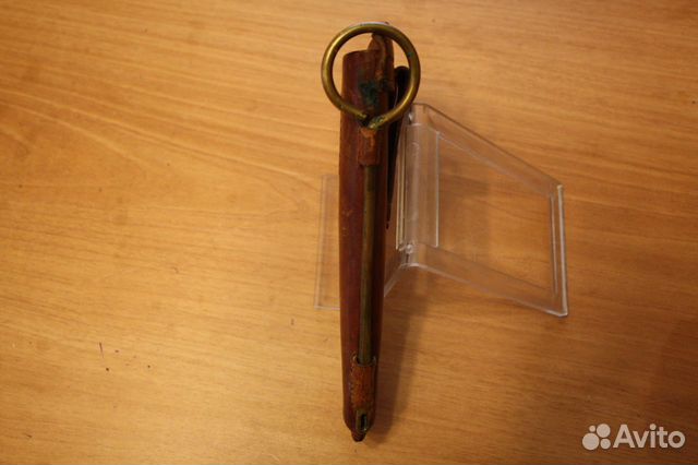 Протирка латунная под наган Протирка латунная под наган