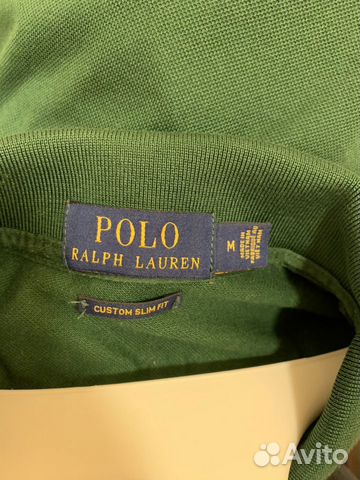 Поло polo Ralph Lauren приталенное slim-fit