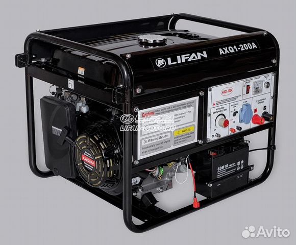 Электросварочный бензиновый аппарат Lifan AXQ1-200 Электросварочный бензиновый аппарат Lifan AXQ1-200
