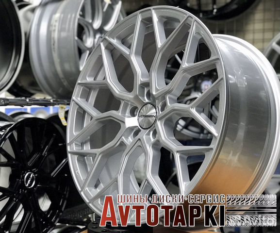 R20 5/112 литые диски Vossen HF2 серебро для Vag,M R20 5/112 литые диски Vossen HF2 серебро для Vag,M