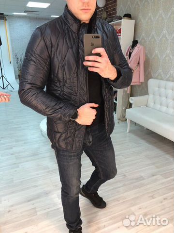 Мужское пальто короткое Burberry (46-52) Мужское пальто короткое Burberry (46-52)