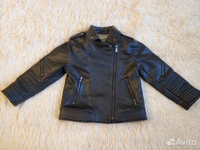 Кожаная куртка Mango на девочку (р.116) Кожаная куртка Mango на девочку (р.116)