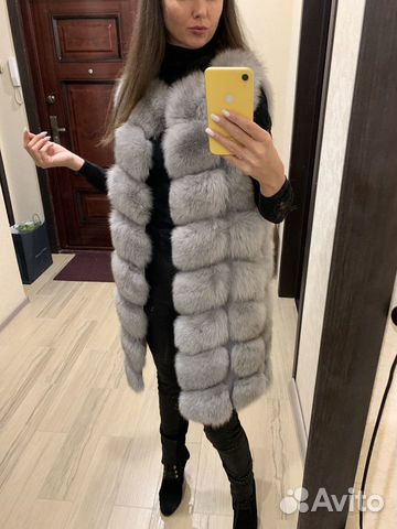 Жилет песцовый Жилет песцовый