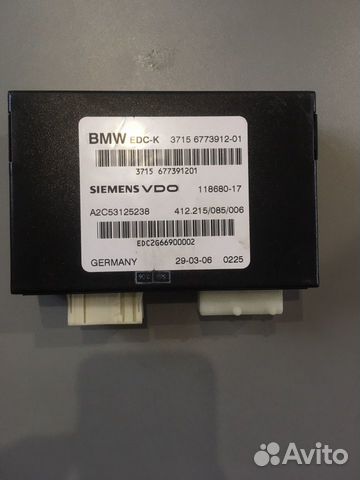 Блок управления EDC-K BMW 7 E65 E66 37156773912 Блок управления EDC-K BMW 7 E65 E66 37156773912