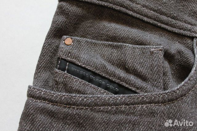 Льняные мужские джинсы Diesel Black Gold Льняные мужские джинсы Diesel Black Gold