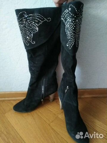 Сапоги замшевые Сапоги замшевые