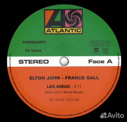 E.John, F.Gall - Les aveux & Donner pour donner