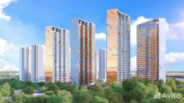 3-к квартира, 79.6 м², 2/22 эт. 3-к квартира, 79.6 м², 2/22 эт.