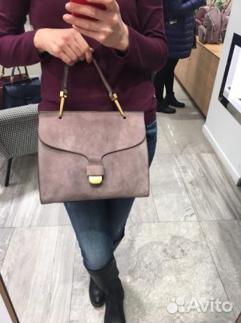 Cумка Coccinelle firenze замша