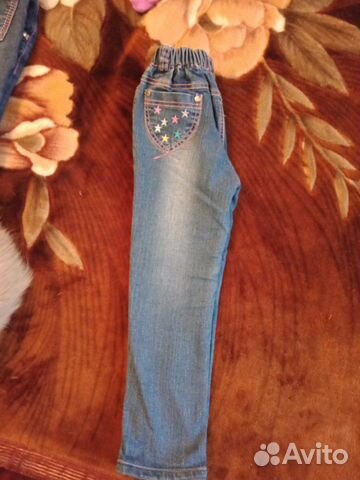 Джинсы на флисе Джинсы на флисе