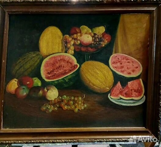 Картина натюрморт фрукты 44