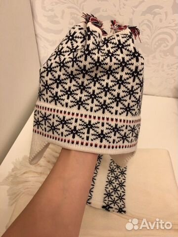 Шапки шарф новые 6-14 лет