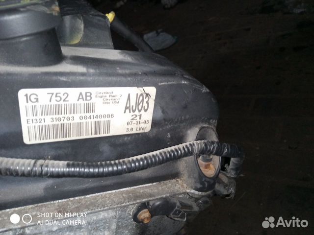 Двигатель Ford Escape 3.0 л Мазда Трибьют AJ 03 Двигатель Ford Escape 3.0 л Мазда Трибьют AJ 03